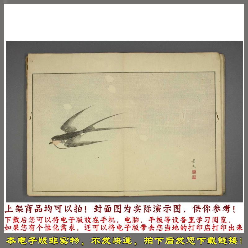 1814年亰城画苑 藤茂喬撰 呉春画 - 图3