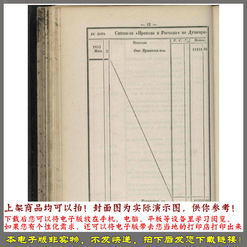 1867年 V.E阿普利洛夫留给阿普利洛夫的遗产清册-图2