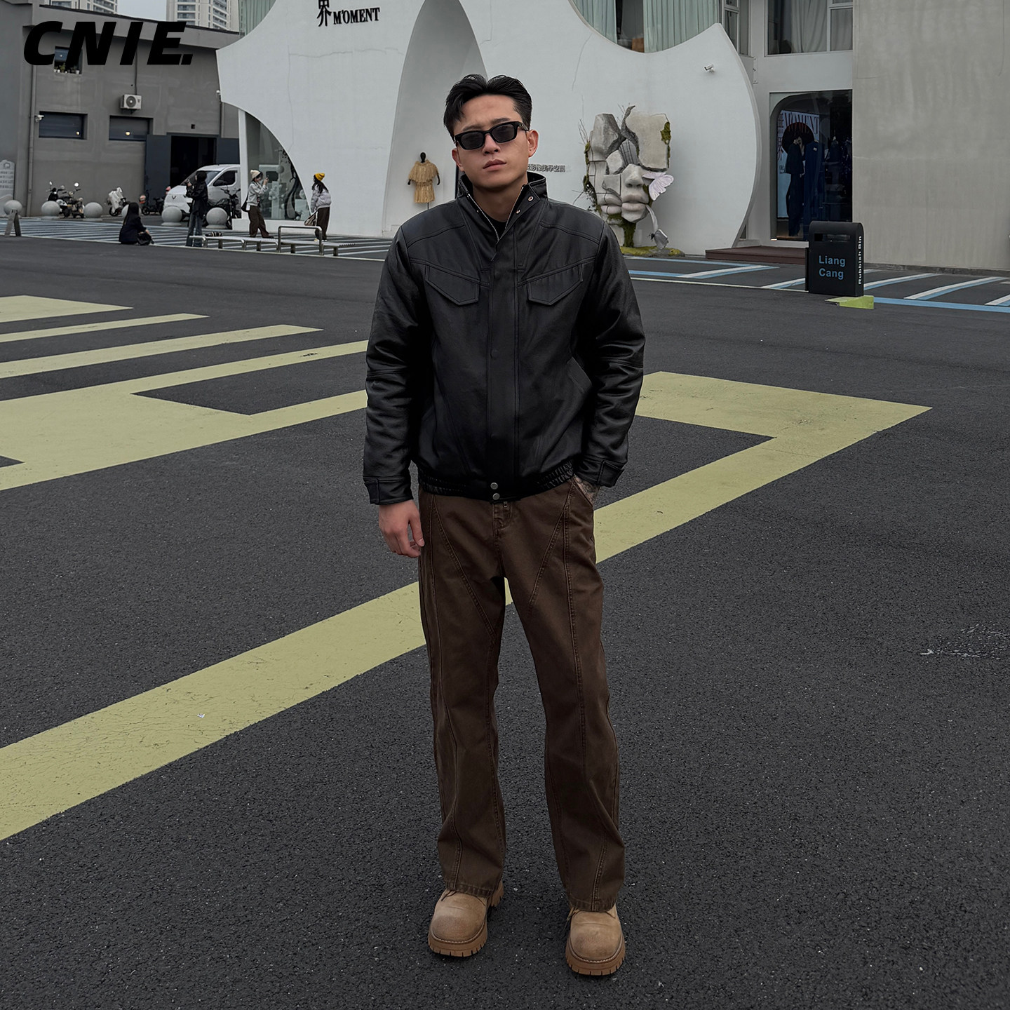 直播专属郑不凡CNIE凡越 重磅显高 小个子男装秋冬直筒工装裤休闲,淘宝优惠券,粉丝福利购,淘宝优惠卷