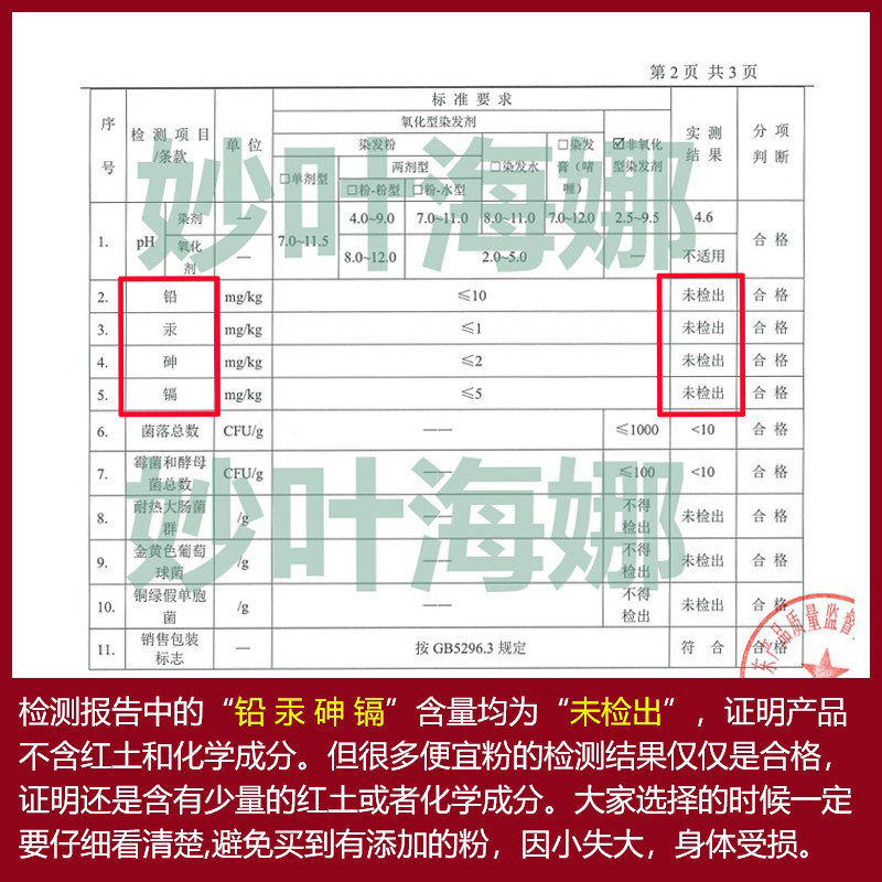 印度妙叶海娜粉纯植物遮白发抗过敏指甲草天然染发剂自己在家染发-图2