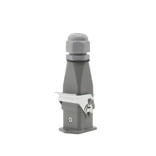 重载连接器4/5/6/8芯矩形插头10A/16A工业防水航空插座HDC-HA-003 - 图3