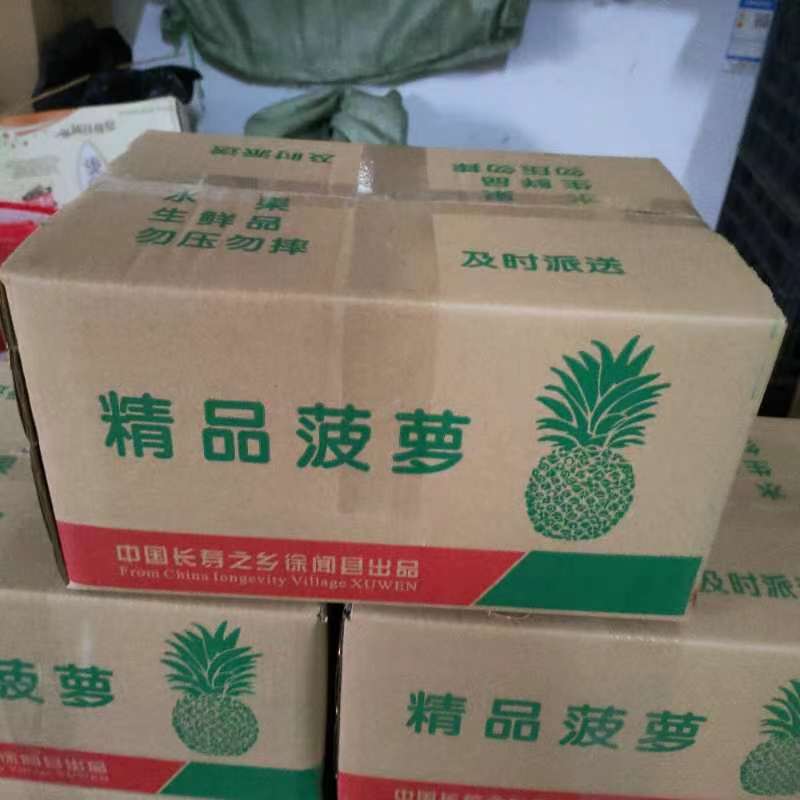 广东徐闻菠萝10斤新鲜水果香水菠萝手撕凤梨金钻波萝大果整箱包邮 - 图3