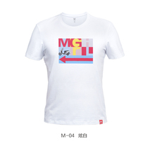 High Knighting Tide Meng T-shirt M-03 04 Male And Female Couple Locomotive Short Sleeves