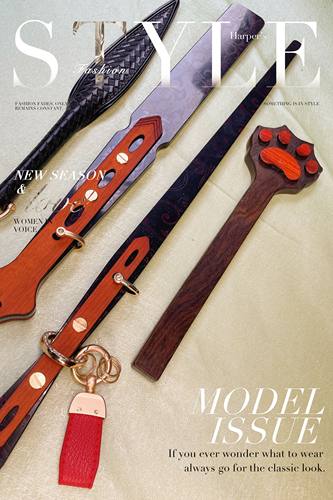 原创猫带爪梨花木乌檀双色拍子小圈实践工具戒尺藤条教鞭皮鞭神器 - 图2