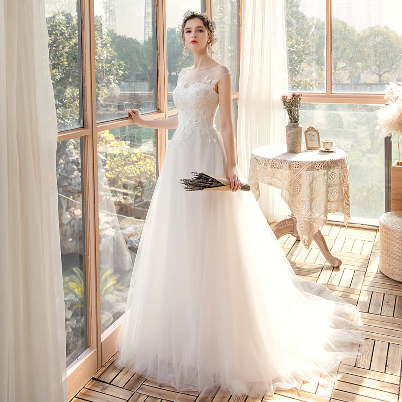 主婚纱2020新款气质新娘女小个子轻 皖裕婚纱