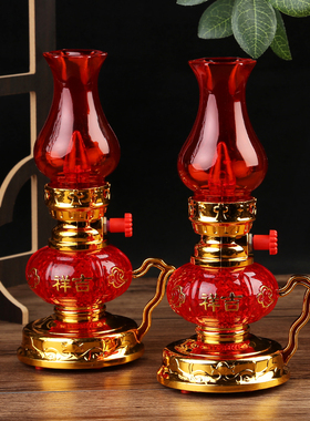 电烛仿真电子酥油灯灶台灯长明灯