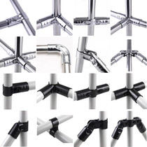 20mm 4 Connectors Fastener Greenhouse Accessories Warm Shed Breeding Greenhouse connectors Fixed buckle exhibition shelves