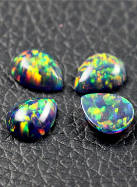 水滴形平底裸石戒面