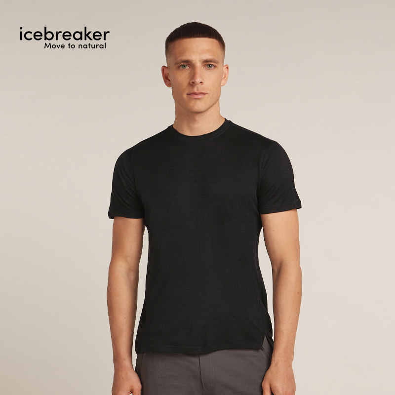 icebreaker17.5微米纯美丽诺羊毛男150 Ace短袖T恤速干户外徒步,淘宝优惠券,粉丝福利购,淘宝优惠卷
