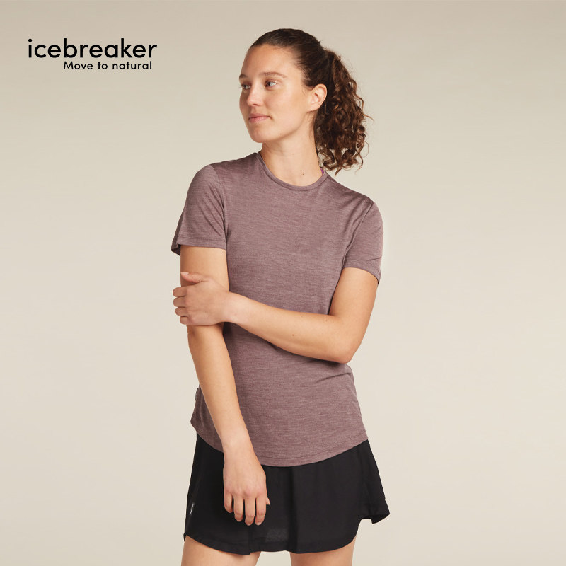 icebreaker美利奴羊毛女125 Sphere速干T恤短袖轻凉透气户外运动,淘宝优惠券,粉丝福利购,淘宝优惠卷