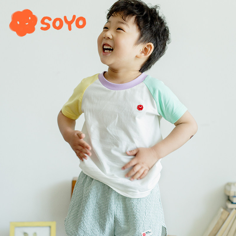 soyo舍予良仓母子装母女短袖t恤 舍予良仓亲子装/亲子时装