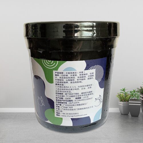 博客来水蜜桃果泥 果酱 1360g多种口味 奶茶甜品沙冰刨冰冲饮原料 - 图2