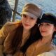 Small head size old money style corduroy newsboy hat autumn and winter