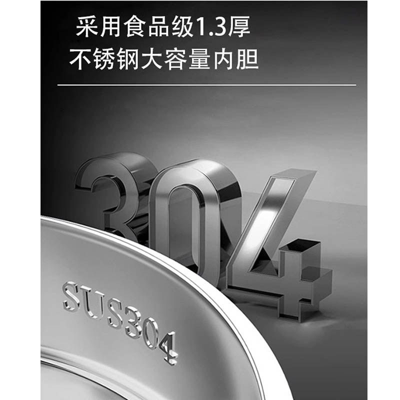 折源王方形煮面炉燃气商用煮面桶平底电煲汤桶双头煤气麻辣烫粉锅 - 图0