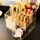 Nordic style glass pearl lipstick desktop storage bucket