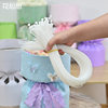 Flower thought nylon floral tie flower bouquet diy