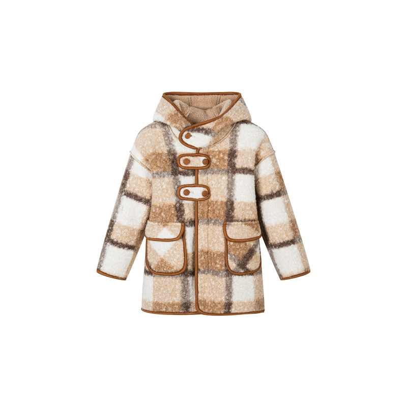 富罗迷女童大衣儿童装冬季新款流行时髦好看女款洋气加厚保暖外套,淘宝优惠券,粉丝福利购,淘宝优惠卷