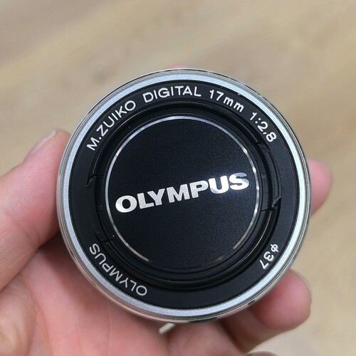 Olympus/奥林巴斯LC-37B原装镜头盖 45mm 14-42mm前盖饼干镜头盖 - 图2