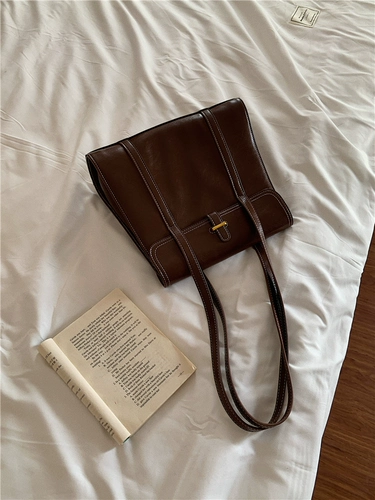 Демисезонная оригинальная ретро портативная сумка подмышку, вместительная и большая сумка на одно плечо, сумка через плечо, в корейском стиле