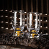 Crystal two liang white wine glass