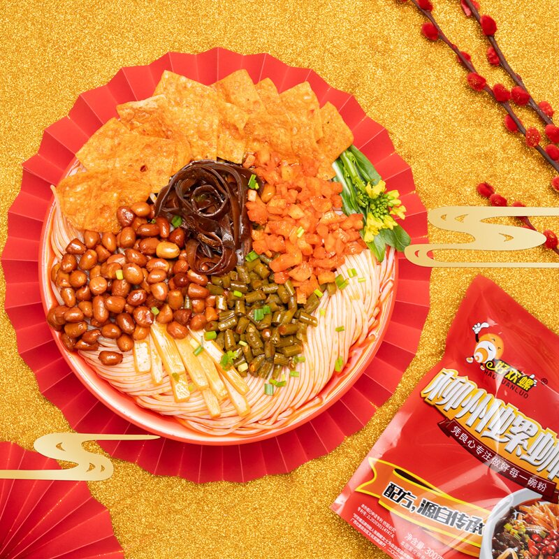 好欢螺螺蛳粉送礼礼盒装柳州螺狮粉方便面袋装酸辣粉米粉速食米线