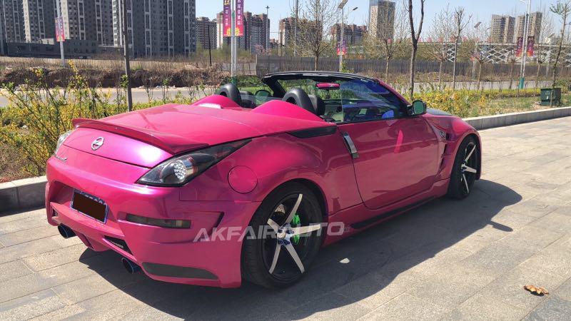 TOPMIX正品 350z包围頭冚改装 Nissan Fairlady Z33前杠后杠尾翼-图1