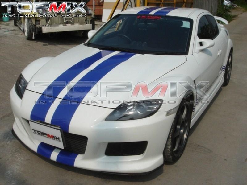 TOPMIX正品mz-speed style body kits for rx8改装马自达RX8包围-图0