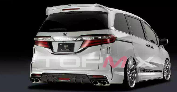 新奥德赛SILKBLAZE款包围尾翼厢车改装TOPMIX正品HONDA ODYSSEY-图3