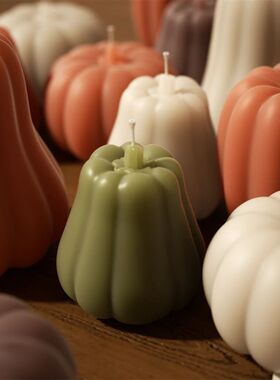 Nicole Pumpkin Molds for Candles Scented Soy Wax Candle Maki