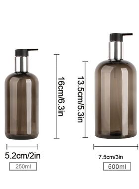 250/500ml Large Capacity Dispenser Bottle Liquid Lotion Sham