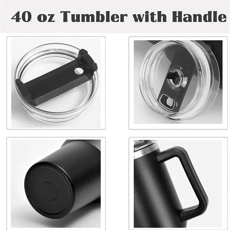 1200ML 304 Stainless Steel Insulated Water Bottle,Thermal Co - 图3