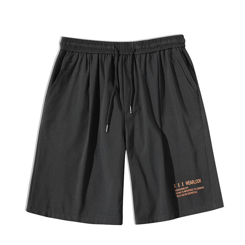 Sports shorts men's ice silk quick-drying summer five-point pants