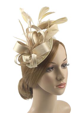 Celebrity Feather Fascinator Hat，Halloween Christmas Kentuc