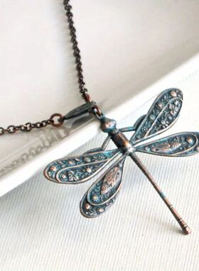 1PCClassic Necklace Dragonfly Insect Women's Jewelry Mother'