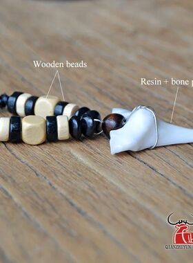 1PC Hawaii Surfer Jewelry Handmade Imitation Shark Teeth Pen