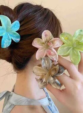 Flower Hair Claw Clip for WomenHair Clips Crab Clamp Barrett