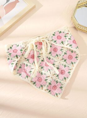 Crochet Turban Hair Scarf Bandana Hair Bands For Women Knitt