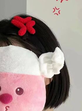 1pc New Angry Hair Clip Novelty Duckbill Clip Crochet Yarn H
