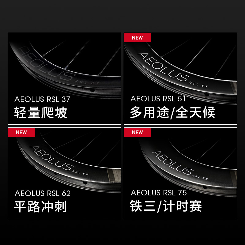 TREK崔克Bontrager Aeolus RSL碟刹公路自行车竞赛级碳纤维轮组 - 图2