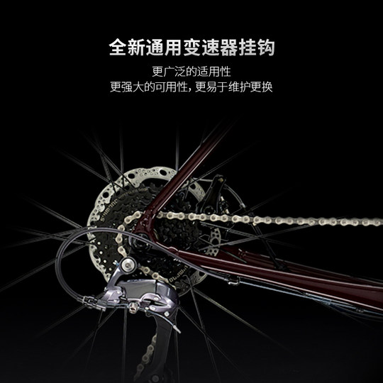 TREK崔克DOMANE AL 2碳纤维前叉碟刹内走线长途耐力公路自行车