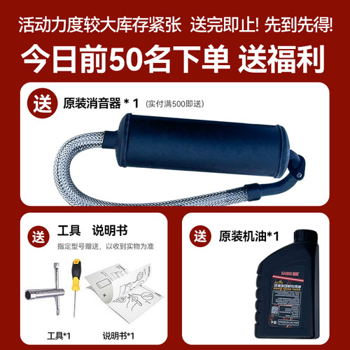 电动车增程器二轮三轮四轿车48V变频汽油发电机60V电瓶续航72伏 - 图0