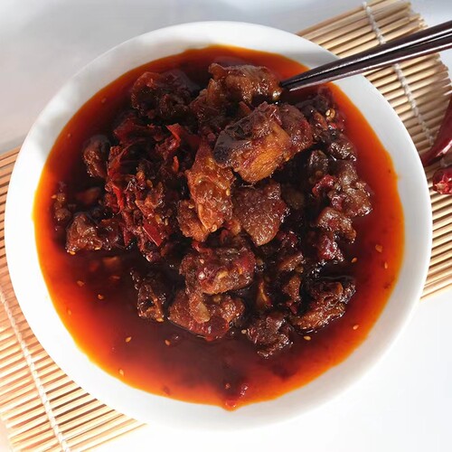 贵州特产安顺旧州有骨/无骨辣子鸡真空袋包装熟食即食1袋包邮 - 图2