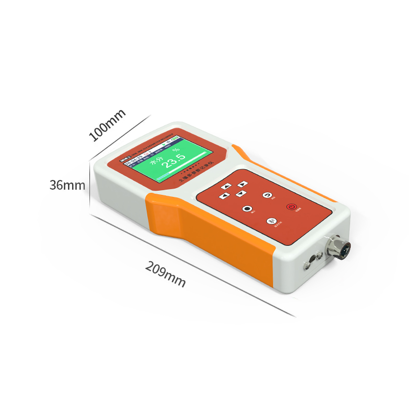 便携土壤湿度检测仪参数速测仪土壤温湿度传感器多合一水分记录仪-图3