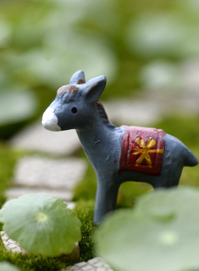 微景观拍摄公仔可爱风装饰摆件