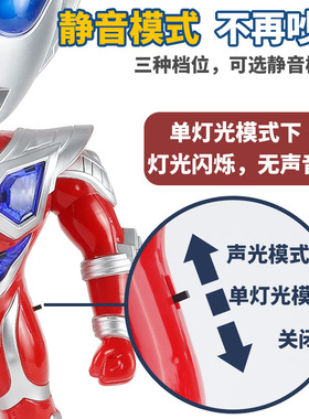 Q版超大号奥特曼公仔套装玩具