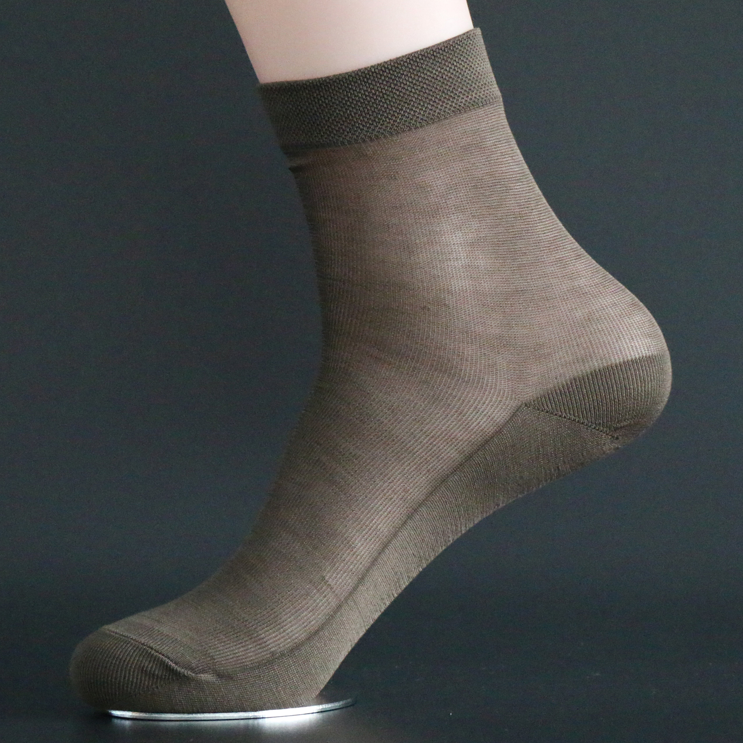 冬爱5双装薄款男士透气吸汗袜子 冬爱短袜/打底袜/丝袜/美腿袜