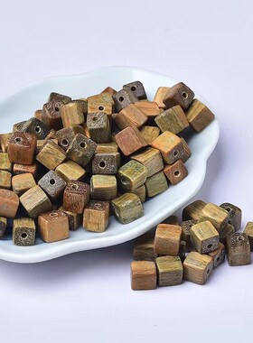 天然小叶紫檀黑檀桃木散珠单圈手链108佛珠链手工配件