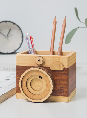 照相机音乐盒书房节日小礼物摆件