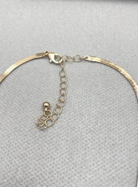 蝴蝶结简约个性百搭项链女