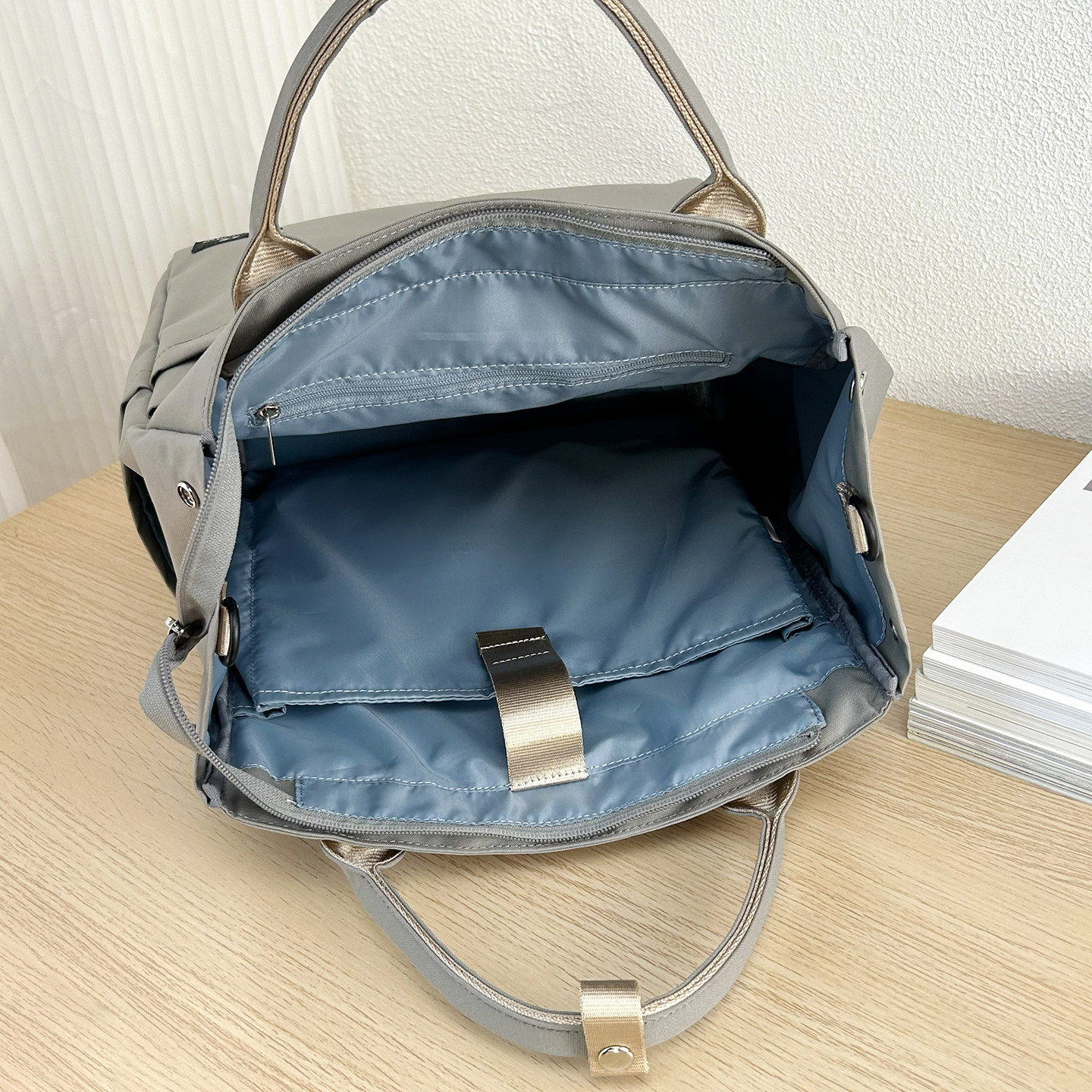 日系斜挎包女上班通勤包单肩包大容量学生上课手提多口袋简约休闲,淘宝优惠券,粉丝福利购,淘宝优惠卷